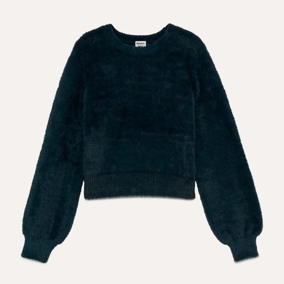 ARITZIA sunday best fuzzy kitten sweater - Picture 1 of 5